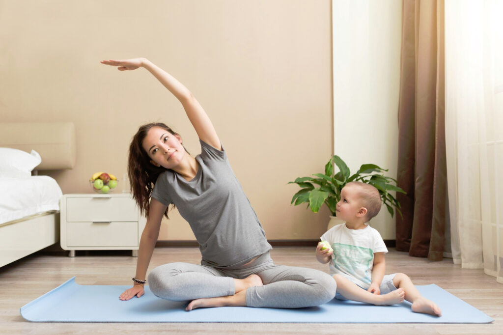 clases de yoga con bebes